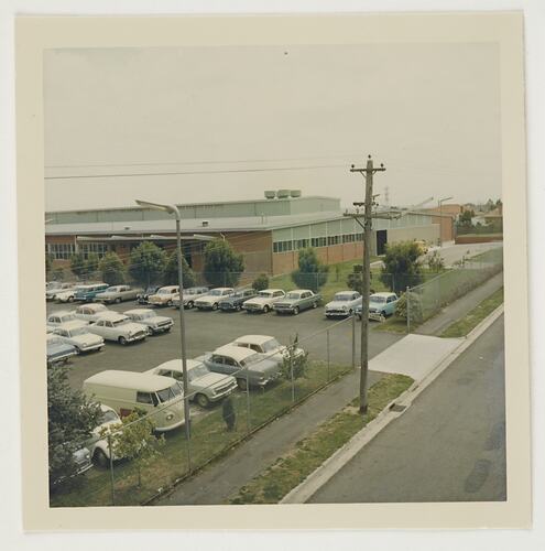 Car Park, Building 20, Kodak Factory, Coburg, circa 1960s
