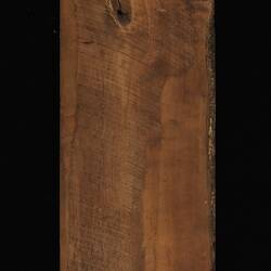 Timber Sample - Sweet Pittosporum, Pittosporum undulatum, Victoria, 1885 (Reverse)