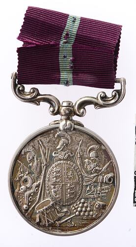 Medal - Queensland Distinguished Conduct Medal, Queen Victoria, Specimen, Queensland, Australia, 1895-1901 - Obverse