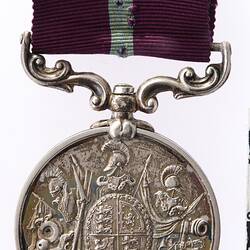 Medal - Queensland Distinguished Conduct Medal, Queen Victoria, Specimen, Queensland, Australia, 1895-1901 - Obverse