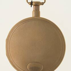 Pocket watch, gold case.