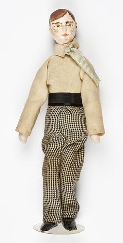 Doll - Male, Library, Dolls' House, 'Pendle Hall', 1940s