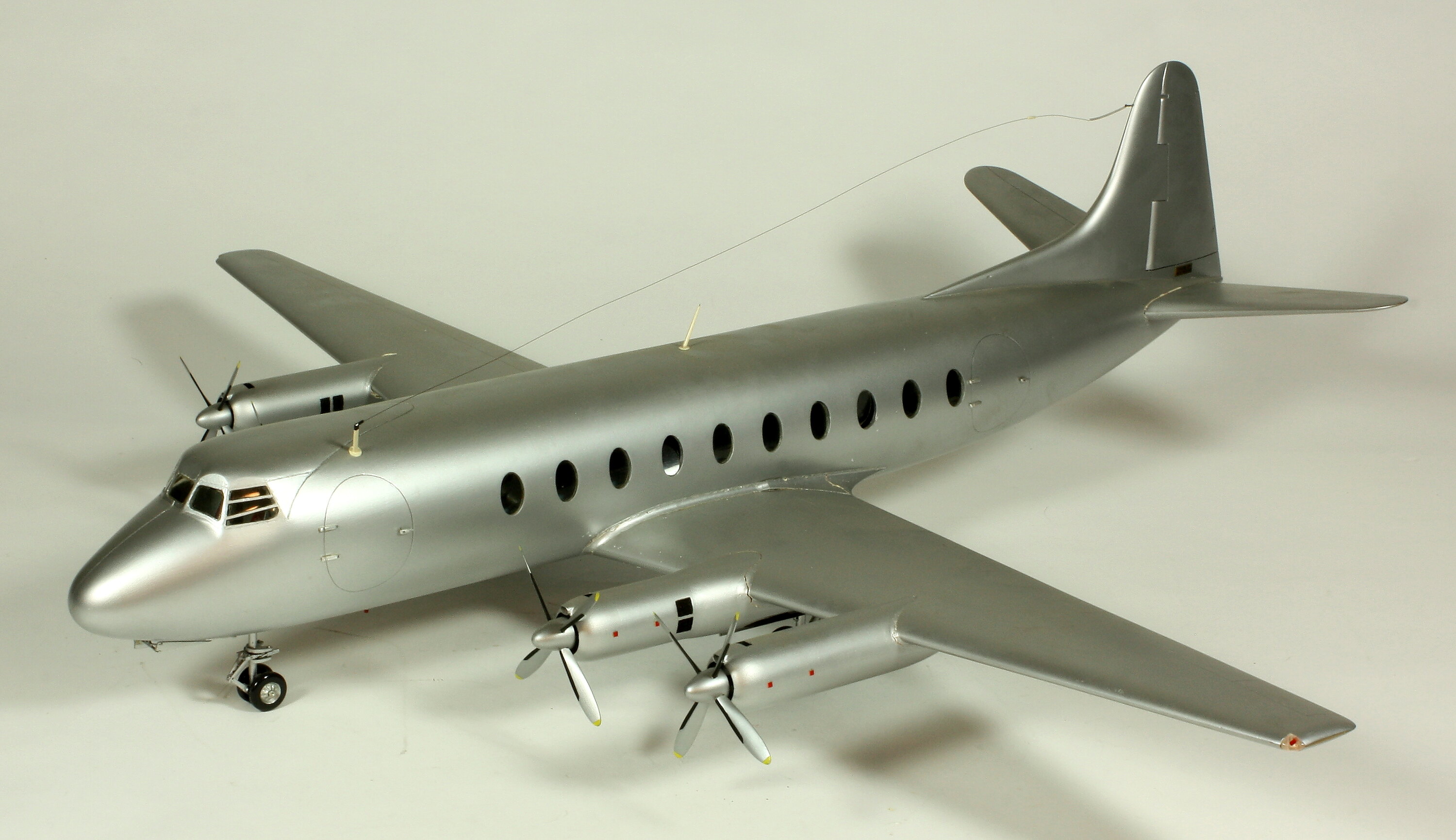 航空機・ヘリコプター herpa 1/200 Vickers Viscount 700 BOAC Aeroplane Model - Vickers Viscount 700 Series, England, 1948