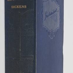 Blue book, spine with gold lettering.