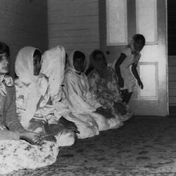Digital Photograph - Muslim Women Praying, Holand Park Mosque, Brisbane, 1957
