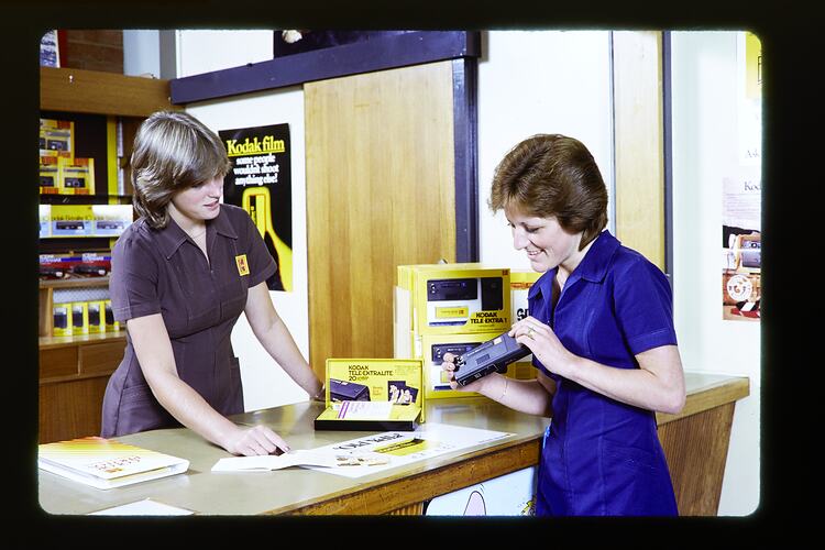 Slide - Kodak Australasia Pty Ltd, 'Building 9 Staff Shop', Coburg, Jan 1981