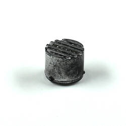 Toy silver pot.