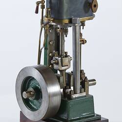 Steam Engine Model - Vertical, Single-Cylinder, Model Dockyard Pty Ltd, circa 1936