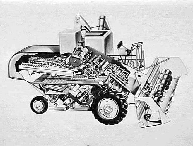 780 MASSEY-HARRIS S.P. HEADER: JAN 1953