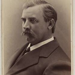 Photograph - Portrait of Hulbert Harrington Warner, Rochester, New York State, United States of America, circa 1880s