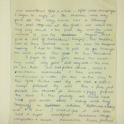 HT 55986, Letter - From Jean Austin To Family in England From Eastbridge Hostel, Nunawading 1971 (MIGRATION), Document, Registered