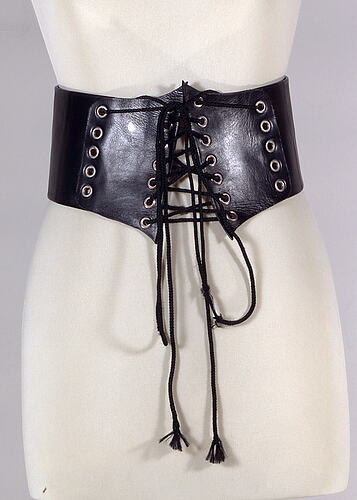 Belt and Cord - Black Leather: Rich Hippy