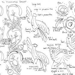 Reference Sheets - Hindeloopen Folk Art