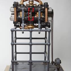 Engine - A.G.M. Michell, Crankless Engines (Aust.) Pty Ltd, 8-Cylinder, Melbourne, Victoria, 1923