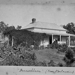 Photograph - 'Bannockburn' Homestead, by A.J. Campbell, Moulamein District, New South Wales, circa 1893