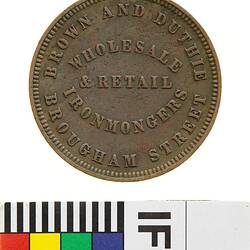 Brown & Duthie Token Penny