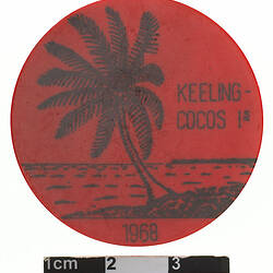 Cocos (Keeling) Islands Twenty Five Rupee 1968