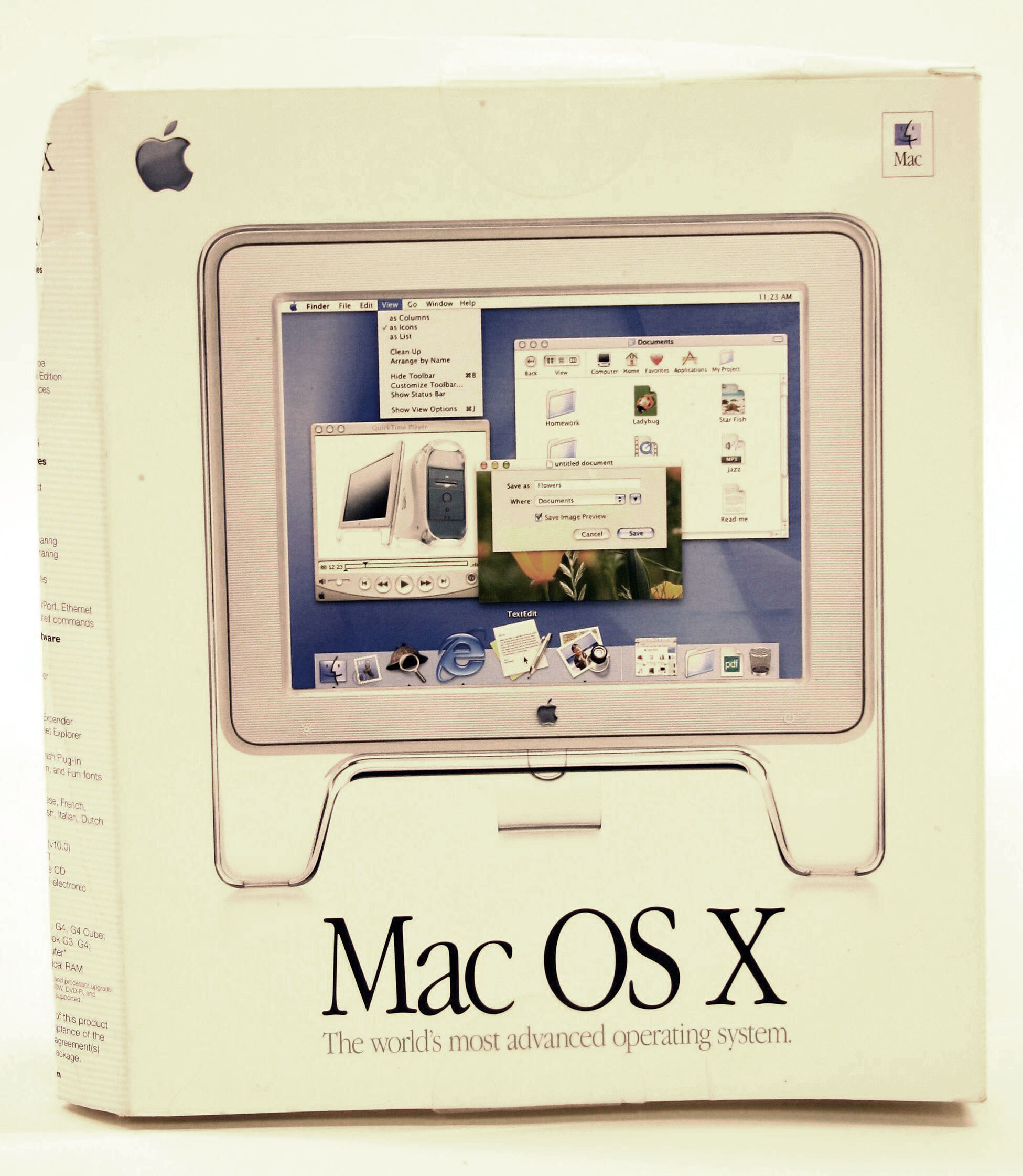 Disk - Apple Macintosh Software, OS X v10.0 (Cheetah) Compact Disk 