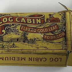 Packet - Log Cabin Flaked Gold Leaf Tobacco, W.D. & H.O. Wills, circa 1940-1945