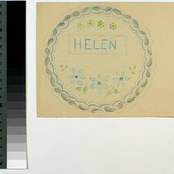 Cake Design - Karl Muffler, 'Helen', 1930s-1950s