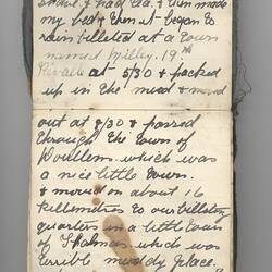 Diary - World War I, Bombardier Langley Clarke, 13 Nov 1916-11 Jul 1917