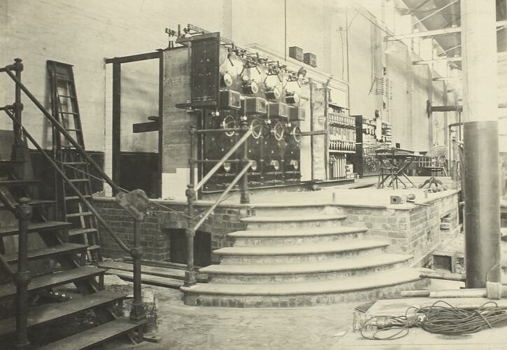 Photograph - Melbourne Electric Supply Co, Switchboard, Richmond, Victoria, November 1910