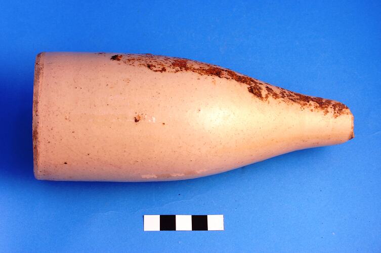 Bottle - Ceramic, Bristol Glaze, circa 1835-circa mid-20th century