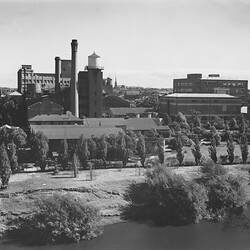 Kodak Australasia Pty Ltd, Exterior View of Kodak Factory, Abbotsford, Victoria, 1940-1955