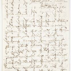 Letter - Caroline Chisholm, 20 October 1848