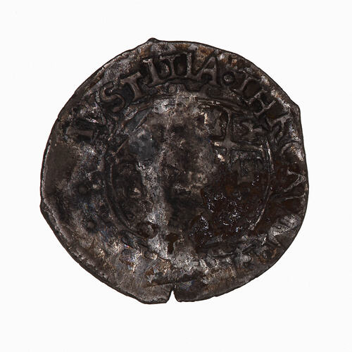 Coin - Penny, Charles I, Great Britain,  circa 1639 (Reverse)