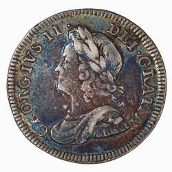 Coin - Groat, George II, England, Great Britain, 1740 (Obverse)
