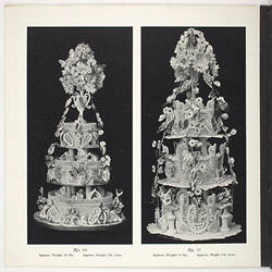 Catalogue - Wedding Cakes, H.H. King, circa 1930s