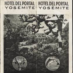 Booklet - 'Hotel Del Portal, Yosemite', California, U.S.A., 1911