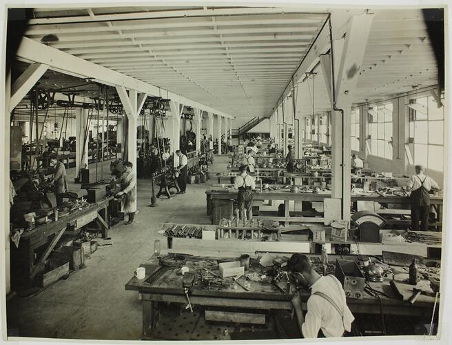 Photograph - Hecla Electrics Pty Ltd, Machining and Assembly Workers, 1920s