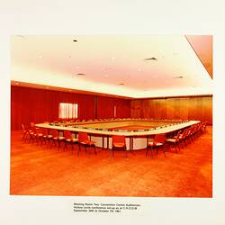 Photograph - Centennial Hall Meeting Rooms, Royal Exhibition Building, Melbourne, circa 1982