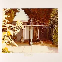 Photograph - 'The Mews' from 'The Residency', Royal Exhibition Building, Melbourne, 1982
