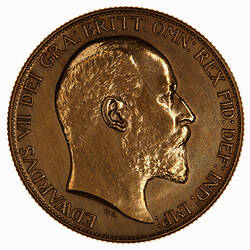 Coin - 2 Pounds, Edward VII, Great Britain, 1902 (Obverse)