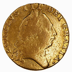 Coin - 1 Guinea, George III, Great Britain, 1787 (Obverse)