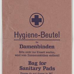Bags - Sanitary Pad, circa 1950s