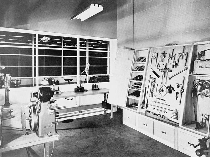 USA Workshop Scene, 1946