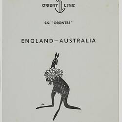 Leaflet - 'Adelaide', Orient Line