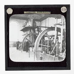 Lantern Slide - Tangyes Ltd, Steam Sewerage Pumping Engines, circa 1910