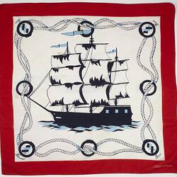 Scarf - Sitmar Cruise Lines, circa 1960s