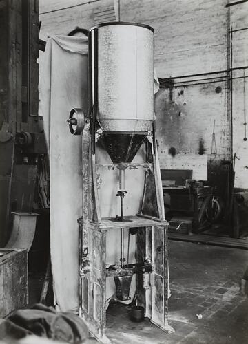 Photograph - Schumacher Mill Furnishing Works, Machine, Port Melbourne, Victoria, circa 1940s