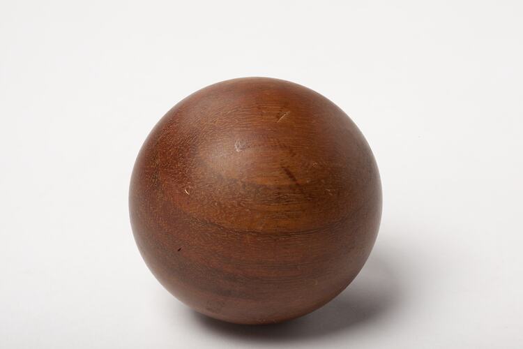Ball - Adolph Bruhn & Son, Wooden, circa 1970-1990