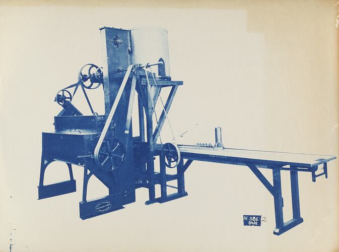 Photograph - Schumacher Mill Furnishing Works, Self Contained Plant, Port Melbourne, Victoria, 1935