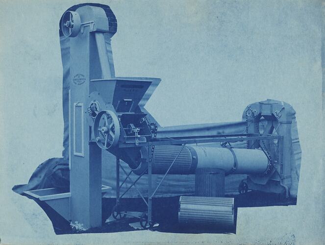 Photograph - Schumacher Mill Furnishing Works, Seed Grading Machine, Port Melbourne, Victoria, circa 1940s