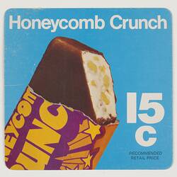 Price Card - Streets Honeycomb Crunch, circa 1970