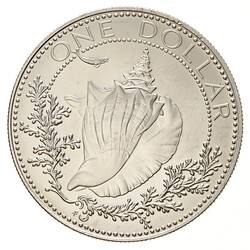 Coin - 1 Dollar, Bahamas, 1974