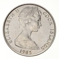 Coin - 10 Cents, Cook Islands, 1983